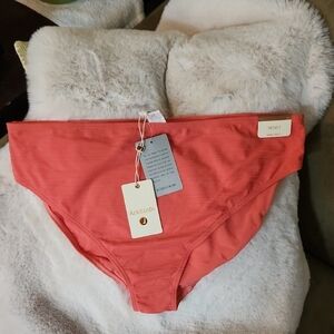 NWT Artesands Coral Swim Bottom -Size 16
